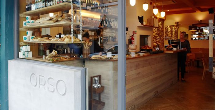 Exterior of ORSO kitchen & cafe Cork