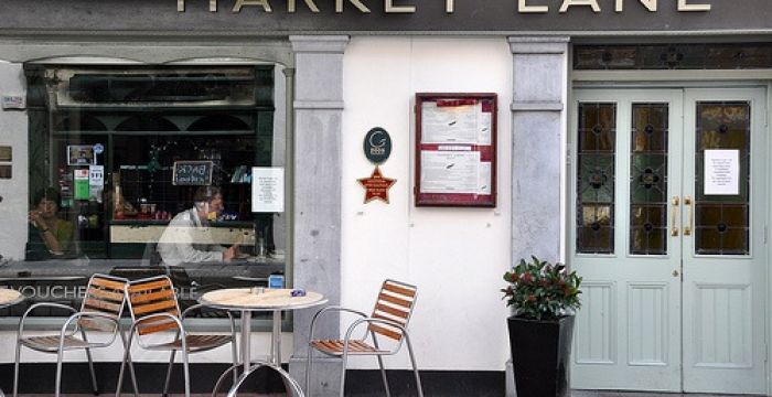 Exterior of Market Lane Resturant Cork