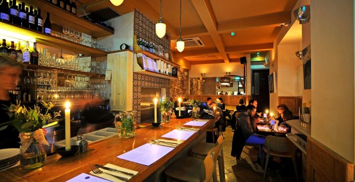 Interior of ORSO restaurant, Cork