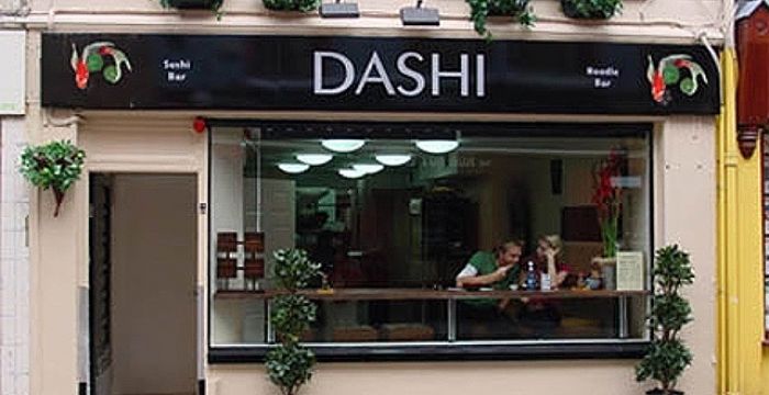Exterior of Dashi Deli, Cook Street, Cork